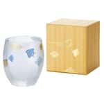 清酒杯品配件 日本清酒杯 ADERIA 石塚硝子 濱千鳥酒杯 345ml (6661)