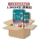PURINA ONE 貓糧 Purina ONE 成貓糧 三文魚及吞拿魚配方 6kg 或 (4包1.5kg夾袋) (12469649)