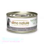 Almo Nature 貓罐頭 Almo Nature HFC 貓罐頭 天然系列 吞拿魚+白飯魚 70g (9084)