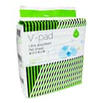 Vpad 狗尿墊 狗尿片 V-pad 綠茶高分子吸水 寵物尿墊 狗尿墊 狗尿片 [33x45 S碼 100枚] (998912)