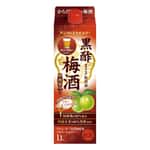 梅酒 Plum Wine 中埜酒造 KUNIZAKARI 黑酢梅酒 業務用 1000ml
