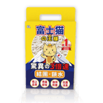 【Kakato Kakato 貓罐頭 換購品】富士貓之王樣 3.0粗粒 益生菌天然玉米豆乳 豆腐貓砂 原味 6L - 原裝行貨