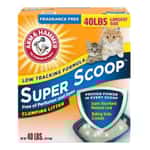 礦物貓砂 ARM & HAMMER 貓砂 原味配方 Super Scoop 礦物貓砂 40lbs (02401)