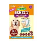 zuttone 狗尿墊 狗尿片 Petio zuttone 高齡犬護理專用 包圍式紙尿褲 寵物尿墊 狗尿墊 狗尿片 3L 12片 (91603093)