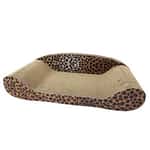 【Petio 木貓砂 換購品】瓦楞紙貓抓板 玩具嚴選 豹紋沙發形