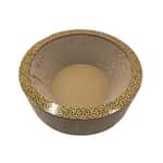 【Petio 木貓砂 換購品】瓦楞紙嚴選貓抓板 豹紋碗形深 (MJ042)