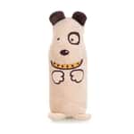 【Victor Victor 狗糧 換購品】Charming Pet 嚴選狗狗訓練磨牙玩具 米色啡眼圈狗 一個