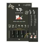 Cho And Kang 貓零食狗零食 cho and kang 貓犬小食 韓國慢燠藥膳系列 鹿茸紅參補腦鴨湯 15g x 4包 (黑)