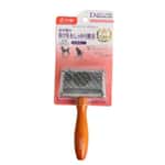 皮膚毛髮護理 清潔美容用品 Petiy Beauty 用具嚴選 兩段結構木柄鋼絲梳毛刷 細碼 (短毛貓犬用) (Y91024)