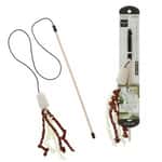 逗貓棒 Petio necoco 天然麻繩潔齒球 木天蓼逗貓棒 附絲帶 (91602354)