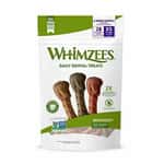 WHIMZEES 狗零食 WHIMZEES 迷你犬 快樂牙刷型 潔齒骨 7.4oz (WHZ801G)