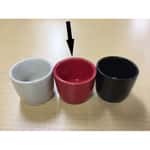 【龜泉 龜泉 清酒 換購品】日本清酒壺 美濃燒 雪人帽子清酒杯 紅色