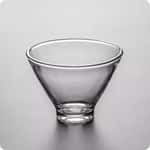 【龜泉 龜泉 清酒 換購品】日式清酒杯 透明無紋 2個入 透明斗笠