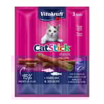 Vitakraft 貓零食 Vitakraft 貓零食 肉條 鱈魚+黑鱈條 6g*3 (VK21819B)