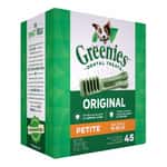 Greenies 狗零食 Greenies 狗零食 Original Petite 潔齒骨 迷你犬用 45支 27oz (10258166) (GR503)