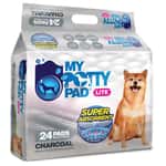 My Potty Pad 狗尿墊 狗尿片 My Potty Pad LITE 殿堂吸活性炭 寵物尿墊 狗尿墊 狗尿片 [60x90 L碼 24PADS] (LMPPC024)