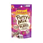 Friskies 貓零食 Friskies喜躍 Party Mix Natural Yums 貓零食 貓脆餅 野生蝦肉 2.1oz (12494712)