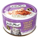 Fussie Cat 貓罐頭 Fussie Cat 貓罐頭 主食罐 極品吞拿魚 + 雞肉 70g Tuna with Chicken Formula in Goat Milk Gravy (FUM-YLC)
