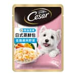 Cesar 西莎 狗罐頭 Cesar西莎 狗濕糧 蒸鮮包 低脂雞肉+蔬菜 70g (10243524)
