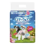 狗尿墊 狗尿片 Unicharm ⺟⽝⽤禮儀褲-M-碼 5-8.5kg 35-45cm 34片 (ucj2m2)