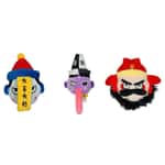 其他 狗玩具 PETSVILLE 狗玩具 ⼩符寶/黑白哥/財神爺 (款式隨機)