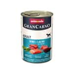 Animonda 狗罐頭 Animonda GranCarno 成犬主食罐 牛肉+三文魚+蔬菜 400g (90302413)