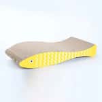 【Petio 木貓砂 換購品】HelloDOG 玩具嚴選 瓦楞紙貓抓板 黃金魚