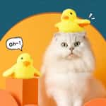 【Petio 木貓砂 換購品】電動貓咪玩具 毛絨發聲小黃鴨