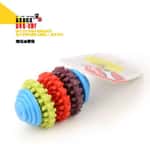 【Victor Victor 狗糧 換購品】Aduck 玩具嚴選 彩色3齒輪磨牙狗狗訓練玩具 (顏色隨機)