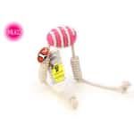 【Victor Victor 狗糧 換購品】Aduck 玩具嚴選 棉繩球磨牙狗狗訓練玩具 (桃紅)