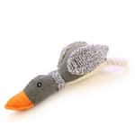 【Victor Victor 狗糧 換購品】Aduck 玩具嚴選 狗狗益智磨牙耐咬潔齒訓練玩具 毛絨麻布鴨