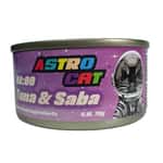 ASTRO CAT 貓罐頭 ASTRO CAT 貓罐頭 無穀物肉絲湯罐 沙巴魚+吞拿魚 70g (P00158-1)