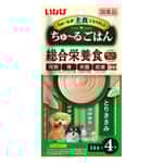 CIAO 狗零食 狗零食 CIAO 狗肉泥 主食肉醬系列 雞肉味 14g×4本 (DS-241)