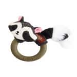 GIGWI 狗玩具 GiGwi Catch&Scratch⽊天蓼環系列 浣熊 (7300)