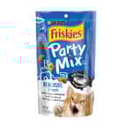 Friskies 貓零食 Friskies喜躍 Party Mix Crunch 貓零食 貓脆餅 海鮮(白魚+蝦+蟹+吞拿魚) 6oz (NE12364958)