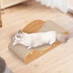 【Petio 木貓砂 換購品】貓梳化 瓦楞紙貓抓板 懶貓貴妃椅 1件