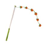 逗貓棒 貓玩具 HelloDOG 玩具嚴選 貓玩具 碩果累累逗貓棒 一支 (顏色隨機)