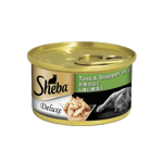 Sheba 貓罐頭 Sheba 日系貓罐頭 湯汁吞拿魚加鯛魚 85g 淺綠色 (10290929)