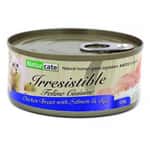 Naturcate Naturcate 貓罐頭 嫩雞胸+三文魚+飯 155g (NC155-10)