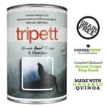 PetKind 狗罐頭 PetKind Tripett 狗罐頭 無穀物牛草胃鹿肉配方 Beef Tripe & Venison 12oz (2-13)