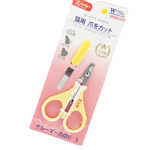 皮膚毛髮護理 貓咪清潔美容用品 Petiy Beauty 用具嚴選 剪刀型指甲鉗連銼刀套裝 貓貓專用 (Y91127)
