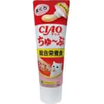 營養膏 保充劑 貓咪保健用品 CIAO 日本貓用營養膏 乳酸菌營養膏 綜合營養金槍魚味 80g (粉紅) (CS-155)