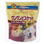 【Unicharm 狗尿墊 狗尿片 換購品】DoggyMan 日本狗零食 低脂健康骨頭型餅乾 蕃薯及內臟 450g (大型犬用)