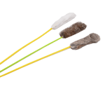 【Petio 木貓砂 換購品】HelloDOG 玩具嚴選 天然絨兔毛逗貓棒 1支 (顏色隨機)