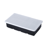 【龜泉 龜泉 清酒 換購品】超大粒正方形矽膠冰模 八格 有蓋/無蓋 (款式隨機)