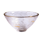 【龜泉 龜泉 清酒 換購品】日式清酒杯 加厚錘目紋 2個入 波點金斗笠