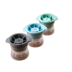 【龜泉 龜泉 清酒 換購品】DIY 圓形矽膠冰球模 (顏色隨機)