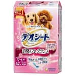 Unicharm 狗尿墊 狗尿片 Unicharm 寵物尿墊 狗尿墊 狗尿片 日本柔軟香氛超除臭 粉紅花香味 寵物尿墊 [60*44 XL碼 42枚] (粉紅角)