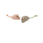 【Petio 木貓砂 換購品】HelloDOG 貓玩具 貓咪至愛 毛絨小老鼠 一隻 (款式隨機)