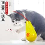 【Petio 木貓砂 換購品】CAT TOY 貓玩具 貓咪吊吊小鼠不倒翁 (顏色隨機)